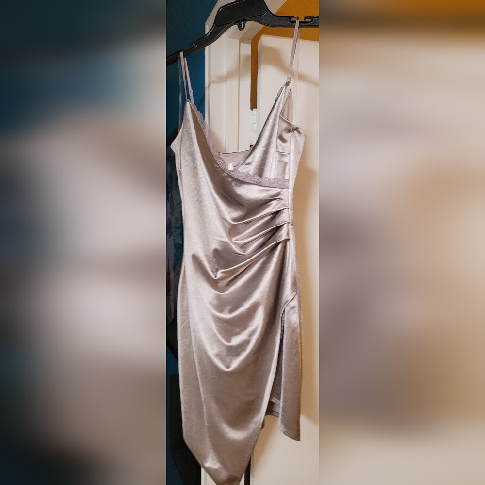 Silver dress